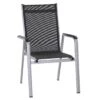 Siena Garden Tesoro Stapelsessel Aluminium/Ranotex-Gewebe Silber/Grau -GartenMöbelPro Verkäufe siena garden tesoro stapelsessel aluminium ranotexr gewebe 1432566 1