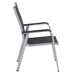 Siena Garden Tesoro Stapelsessel Aluminium/Ranotex-Gewebe Silber/Grau -GartenMöbelPro Verkäufe siena garden tesoro stapelsessel aluminium ranotexr gewebe 1432566 4