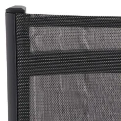 Siena Garden Tesoro Stapelsessel Aluminium/Ranotex®-Gewebe Matt Anthrazit/Silber-Schwarz -GartenMöbelPro Verkäufe siena garden tesoro stapelsessel aluminium ranotexr gewebe 1434161 6