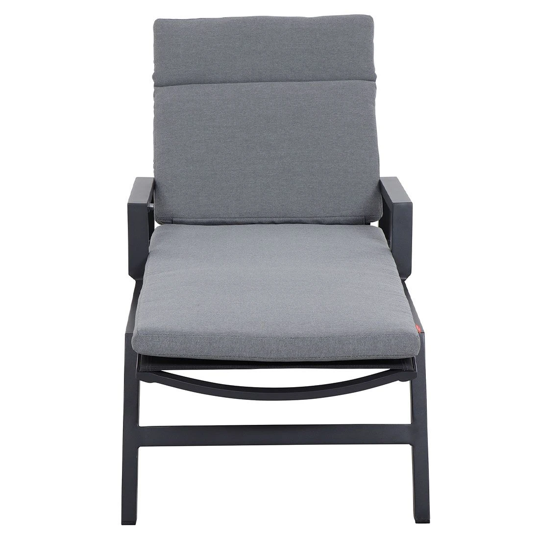 Siena Garden Valencia Gartenliege Aluminium/Polypropylen Matt Anthrazit/Salt&Pepper 4 Siena Garden Valencia Gartenliege Aluminium/Polypropylen Matt Anthrazit/Salt&Pepper – Bild 2