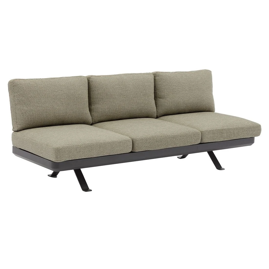 Zebra Sky Lounge Gartensofa Aluminium/Sunproof Graphit/Camden Grey 4 Zebra Sky Lounge Gartensofa Aluminium/Sunproof Graphit/Camden Grey – Bild 2