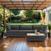 Solpuri Boxx Loungeset 5-tlg. Aluminium/Acryl Anthrazit/Natur -GartenMöbelPro Verkäufe solpuri boxx loungeset 5 tlg aluminium acryl 1488600 1