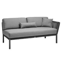 Solpuri Club Gartensofa 171 Cm Aluminium/Rope/Acryl Anthrazit -GartenMöbelPro Verkäufe solpuri club 2 sitzersofa links 171 cm aluminium rope acryl 1465610 4