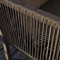 Solpuri Club Gartensofa 171 Cm Aluminium/Rope/Acryl Anthrazit -GartenMöbelPro Verkäufe solpuri club 2 sitzersofa links 171 cm aluminium rope acryl 1465610 5