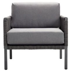 Solpuri Club Loungesessel Aluminium/Rope/Acryl Anthrazit -GartenMöbelPro Verkäufe solpuri club loungesessel aluminium rope acryl 1465588 3