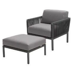 Solpuri Club Loungesessel Aluminium/Rope/Acryl Anthrazit -GartenMöbelPro Verkäufe solpuri club loungesessel aluminium rope acryl 1465588 7