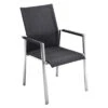 Solpuri Dance Stapelsessel Edelstahl/Textilene Silber/Coal -GartenMöbelPro Verkäufe solpuri dance stapelsessel edelstahl textilene 1475015 1