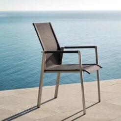 Solpuri Dance Stapelsessel Edelstahl/Textilene Silber/Coal -GartenMöbelPro Verkäufe solpuri dance stapelsessel edelstahl textilene 1475015 12