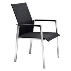 Solpuri Dance Stapelsessel Edelstahl/Textilene Silber/Coal -GartenMöbelPro Verkäufe solpuri dance stapelsessel edelstahl textilene 1475015 2