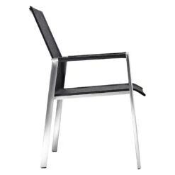 Solpuri Dance Stapelsessel Edelstahl/Textilene Silber/Coal -GartenMöbelPro Verkäufe solpuri dance stapelsessel edelstahl textilene 1475015 4