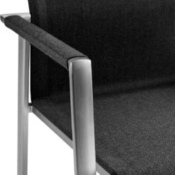 Solpuri Dance Stapelsessel Edelstahl/Textilene Silber/Coal -GartenMöbelPro Verkäufe solpuri dance stapelsessel edelstahl textilene 1475015 6