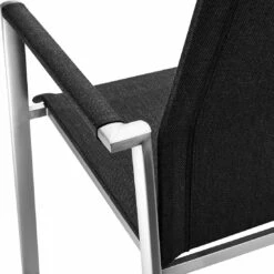 Solpuri Dance Stapelsessel Edelstahl/Textilene Silber/Coal -GartenMöbelPro Verkäufe solpuri dance stapelsessel edelstahl textilene 1475015 7