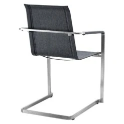 Solpuri Jazz Freischwinger Edelstahl/Textilene Silber/Coal -GartenMöbelPro Verkäufe solpuri jazz freischwinger edelstahl textilene 1475037 4