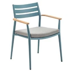 Solpuri Pia Gartenmöbel-Set 7-tlg. Mit Tisch 170x100cm Petrol/White/Natur -GartenMöbelPro Verkäufe solpuri pia gartenmoebel set 7 tlg mit tisch 170x100cm 1488677 4