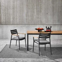 Solpuri Pia Stapelsessel Aluminium/Teak Anthrazit/Natur -GartenMöbelPro Verkäufe solpuri pia stapelsessel aluminium teak 1465544 4