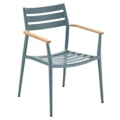 Solpuri Pia Stapelsessel Aluminium/Teak Inkl. Kissen Petrol/Natur -GartenMöbelPro Verkäufe solpuri pia stapelsessel aluminium teak inkl kissen 1470351 2