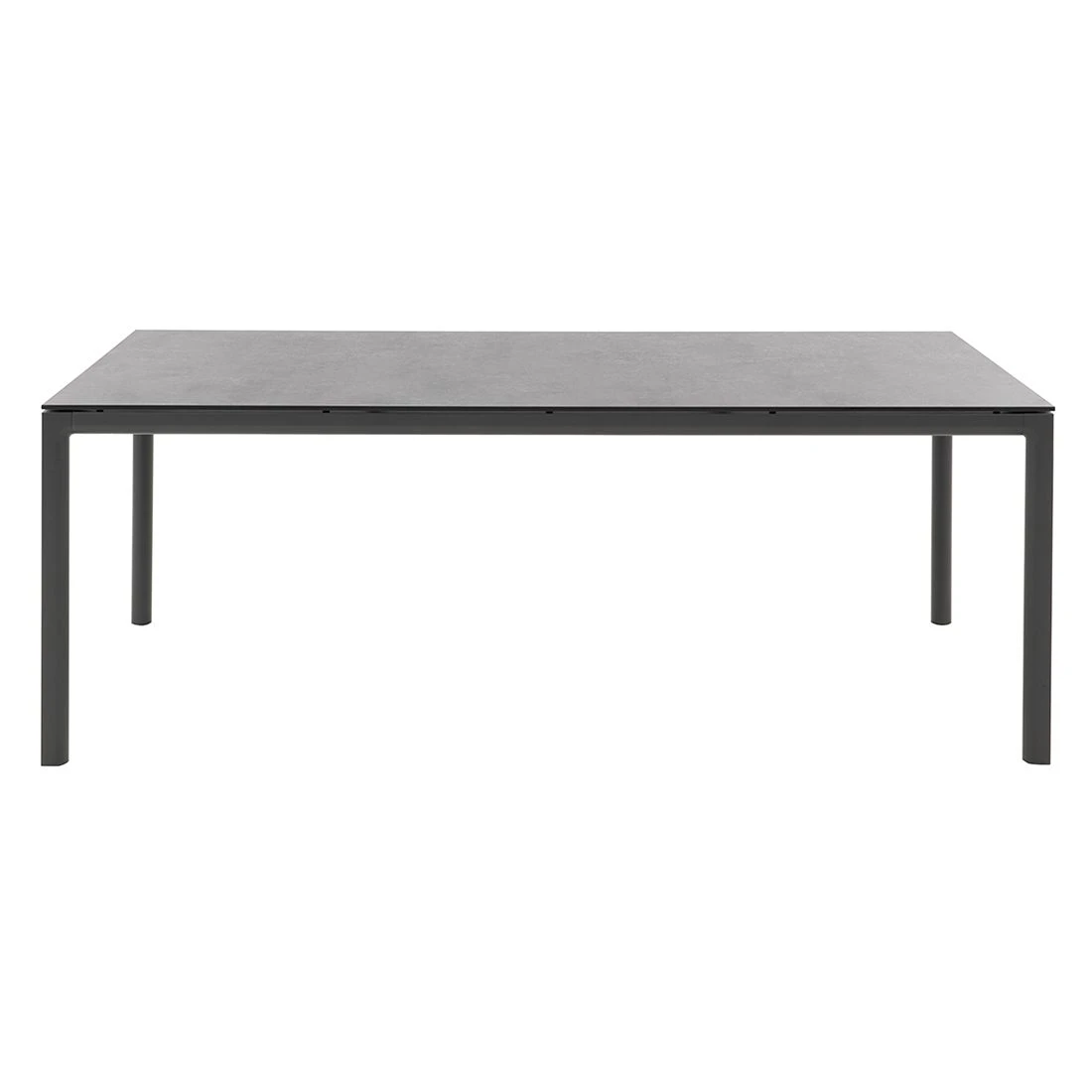 Solpuri Soft Gartentisch 200x100 Cm Aluminium/HPL 3D Anthrazit/Volcano Grey 4 Solpuri Soft Gartentisch 200x100 Cm Aluminium/HPL 3D Anthrazit/Volcano Grey – Bild 2