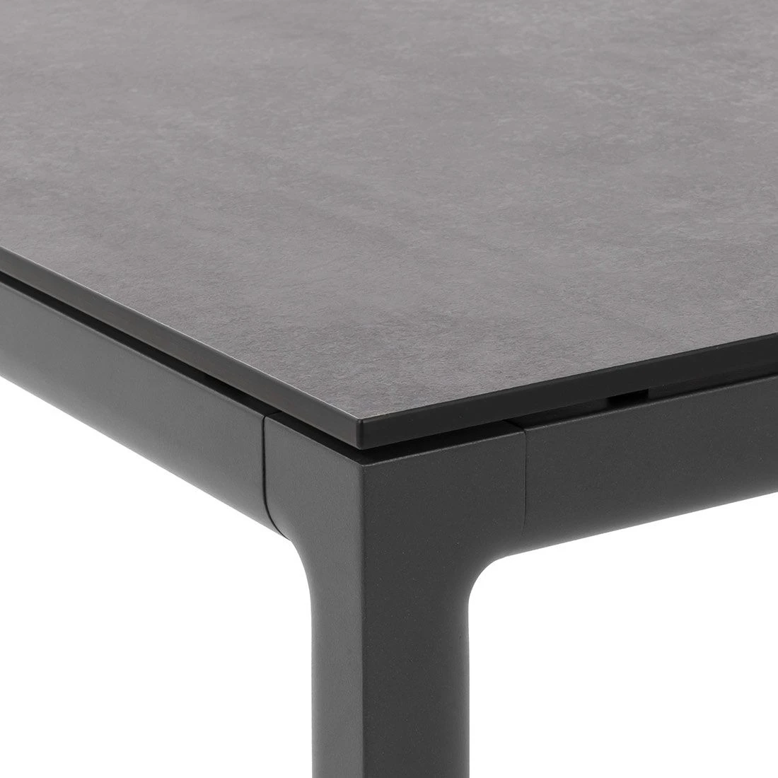 Solpuri Soft Gartentisch 200x100 Cm Aluminium/HPL 3D Anthrazit/Volcano Grey 11 Solpuri Soft Gartentisch 200x100 Cm Aluminium/HPL 3D Anthrazit/Volcano Grey – Bild 9