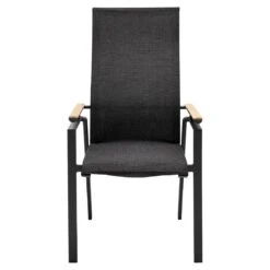 Solpuri Soul Gartensessel Aluminium/Textilene/Teak Anthrazit/Coal -GartenMöbelPro Verkäufe solpuri soul verstellsessel aluminium textilene teak 1465676 3