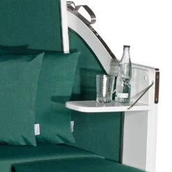 SonnenPartner Classic Strandkorb Geflecht/Fichte Weiß/Moosgrün 10 SonnenPartner Classic Strandkorb Geflecht/Fichte Weiß/Moosgrün -GartenMöbelPro Verkäufe sonnenpartner classic strandkorb geflecht fichte 1469405 3