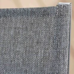 Stern Allround Rollliege Edelstahl/Textilene Silber/Leinen Grau -GartenMöbelPro Verkäufe stern allround rollliege edelstahl textilene 1395023 3