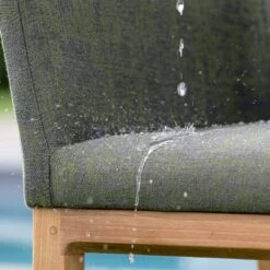 Stern Artus Diningsessel Teak/Polyacryl Natur/Dunkelgrün-Schiefergrau Meliert -GartenMöbelPro Verkäufe stern artus loungesessel teak polyacryl 1451211 6