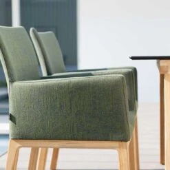 Stern Artus Diningsessel Teak/Polyacryl Natur/Dunkelgrün-Schiefergrau Meliert -GartenMöbelPro Verkäufe stern artus loungesessel teak polyacryl 1451211 7