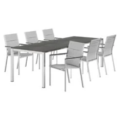 Stern Cardiff Gartenmöbel-Set 7-tlg. Tisch 160/217/267x91cm Silber 14 Stern Cardiff Gartenmöbel-Set 7-tlg. Tisch 160/217/267x91cm Silber -GartenMöbelPro Verkäufe stern cardiff gartenmoebel set 7 tlg tisch 160 217 267x91cm 1484827 4