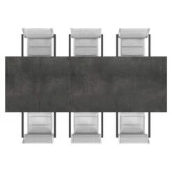 Stern Cardiff Gartenmöbel-Set 7-tlg. Tisch 160/217/267x91cm Silber 16 Stern Cardiff Gartenmöbel-Set 7-tlg. Tisch 160/217/267x91cm Silber -GartenMöbelPro Verkäufe stern cardiff gartenmoebel set 7 tlg tisch 160 217 267x91cm 1484827 6