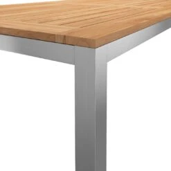 Stern Cardiff Stapelsessel 6-teiliges Gartenmöbelset Mit Teakholz Tisch 160x90cm Silbergrau -GartenMöbelPro Verkäufe stern cardiff stapelsessel 6 teiliges gartenmobelset silbergrau mit teakholz tisch 160x90cm 9