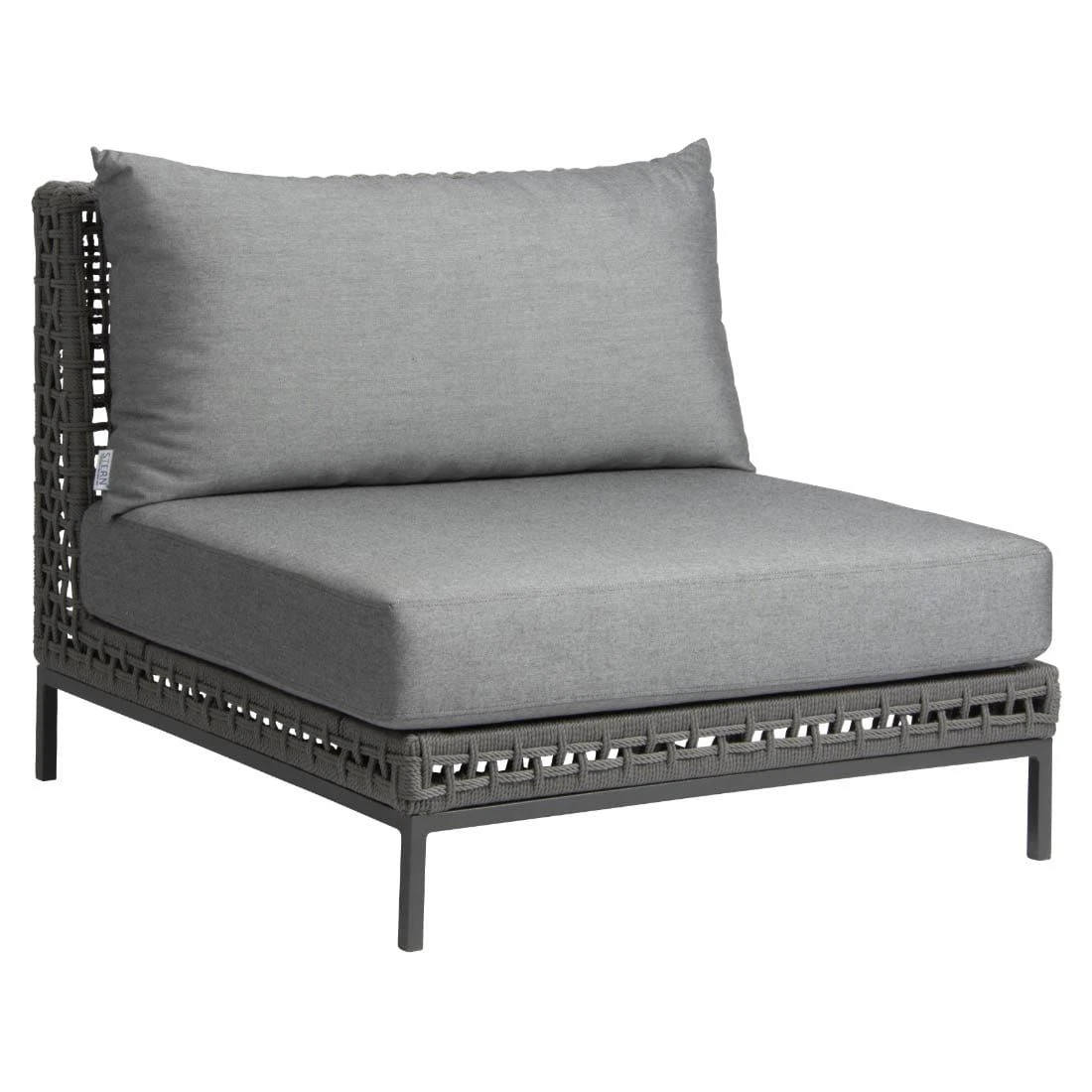 Stern Corda Mittelmodul Alu/Rope Platin/Anthrazit 3 Stern Corda Mittelmodul Alu/Rope Platin/Anthrazit