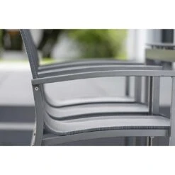 Stern Evoee Stapelsessel Aluminium/Textilene Anthrazit/Karbon -GartenMöbelPro Verkäufe stern evoee stapelsessel aluminium textilene anthrazit karbon 1029295 9