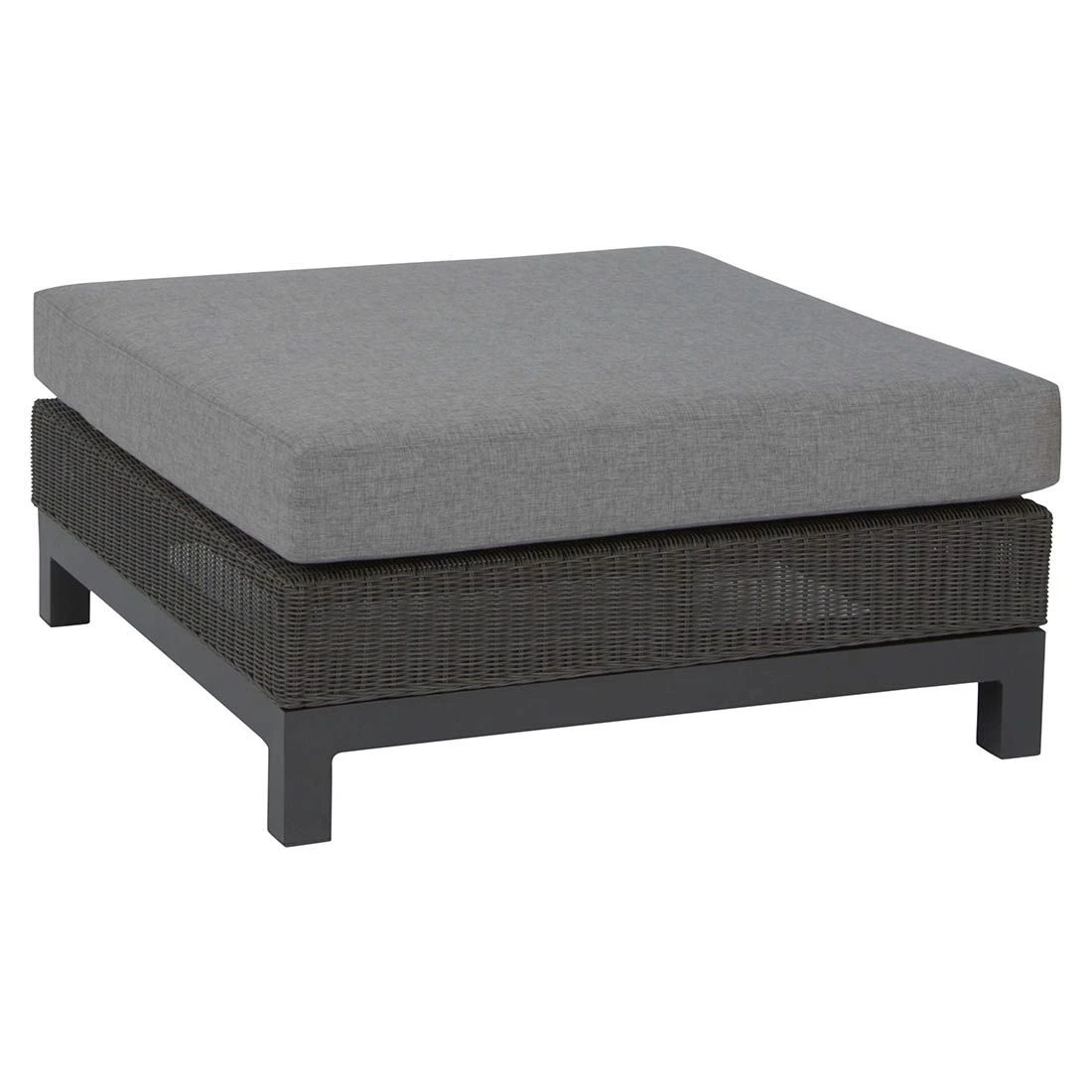 Stern Fontana Hocker Aluminium/Geflecht Basaltgrau/Seidengrau 4 Stern Fontana Hocker Aluminium/Geflecht Basaltgrau/Seidengrau – Bild 2