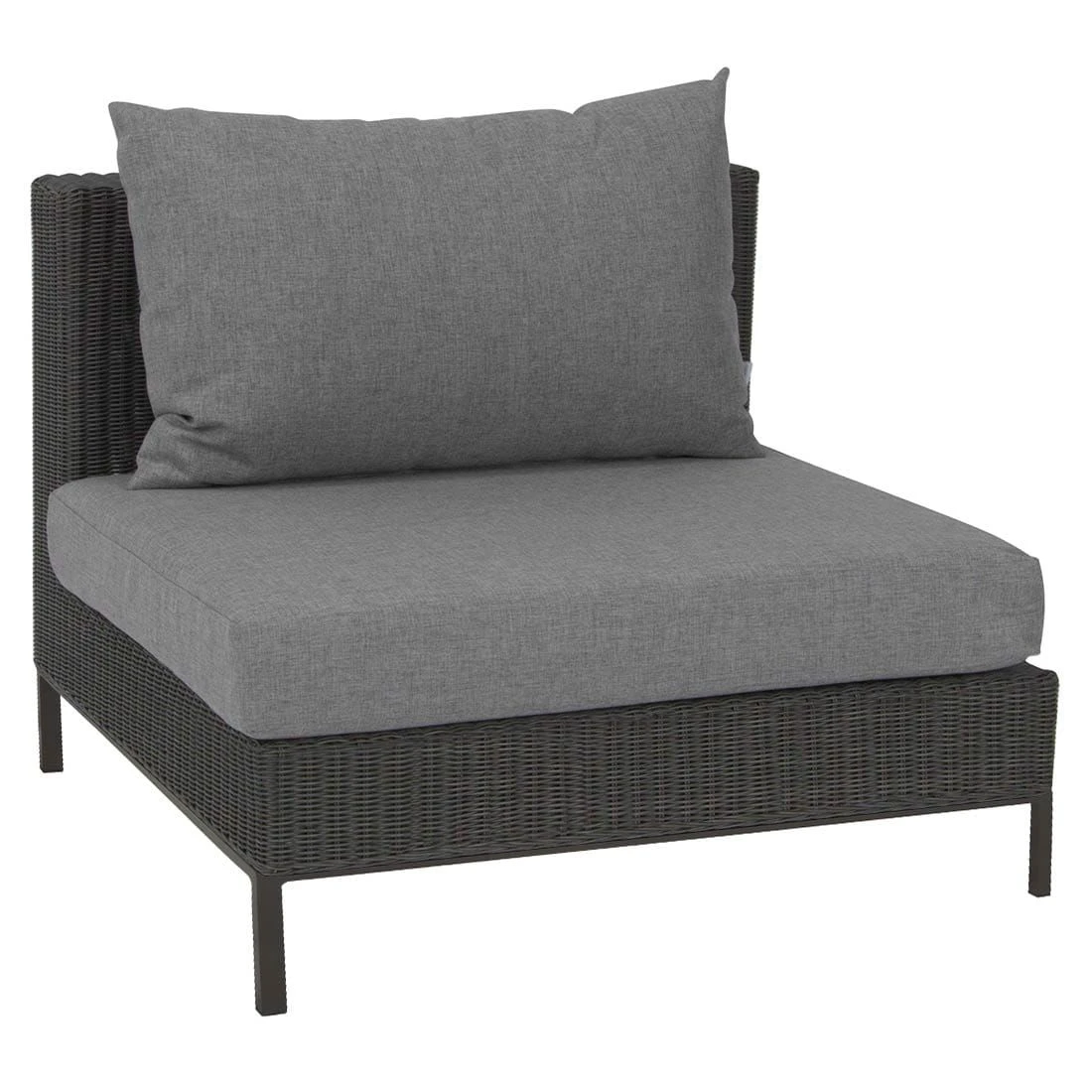 Stern Fontana Mittelmodul Aluminium/Geflecht Basaltgrau/Seidengrau 4 Stern Fontana Mittelmodul Aluminium/Geflecht Basaltgrau/Seidengrau – Bild 2