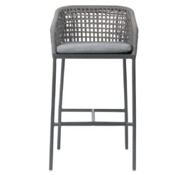 Stern Greta Garten-Barstuhl Aluminium/Rope Inklusive Kissen Anthrazit/Platin/Seidengrau -GartenMöbelPro Verkäufe stern greta barhocker aluminium rope inkl kissen anthrazit platin seidengrau 1198508 3