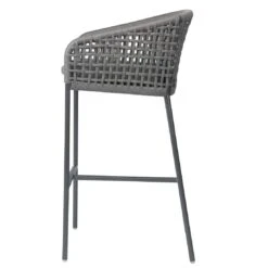 Stern Greta Garten-Barstuhl Aluminium/Rope Inklusive Kissen Anthrazit/Platin/Seidengrau -GartenMöbelPro Verkäufe stern greta barhocker aluminium rope inkl kissen anthrazit platin seidengrau 1198508 4