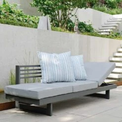 Stern Holly Gartenbank Aluminium Inkl. Kissen Anthrazit/Grau Meliert -GartenMöbelPro Verkäufe stern holly diningbank aluminium inklusive kissen anthrazit grau meliert 1263232 2