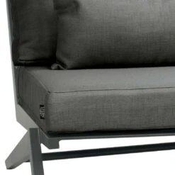 Stern Jackie 2-Sitzersofa 145cm Aluminium/Polyacryl Anthrazit/Seidengrau -GartenMöbelPro Verkäufe stern jackie 2 sitzersofa 145cm aluminium polyacryl 1453785 3