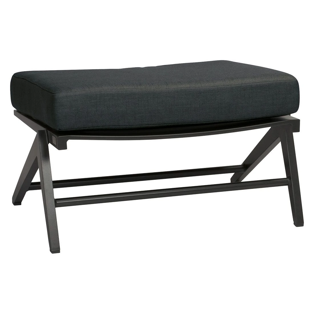 Stern Jackie Loungehocker Aluminium/Polyacryl Schwarz Matt/Seidenschwarz 4 Stern Jackie Loungehocker Aluminium/Polyacryl Schwarz Matt/Seidenschwarz – Bild 2