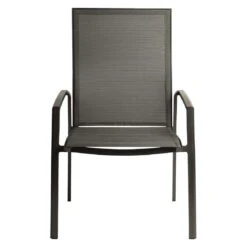 Stern Kari Plus Stapelsessel Aluminium/Textilene Anthrazit/Carbon -GartenMöbelPro Verkäufe stern kari plus stapelsessel aluminium textilene 1357590 2