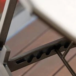 Stern Kari Gartenliege Aluminium/Textilene Schwarz Matt/Leinen Grau -GartenMöbelPro Verkäufe stern kari rollliege aluminium textilene 1453851 6