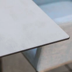 Stern Kufentisch Edelstahl/Silverstar 2.0 Silber/Zement Hell -GartenMöbelPro Verkäufe stern kufentisch 160x90cm edelstahl silverstar 2 0 943946 2