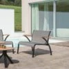 Stern Laris Lounge Sessel Aluminium/Textilene Schwarz Matt/Leinen Grau 1 Stern Laris Lounge Sessel Aluminium/Textilene Schwarz Matt/Leinen Grau -GartenMöbelPro Verkäufe stern laris loungesessel aluminium textilene 1363024 1