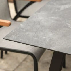 Stern Laris Dining Stapelsessel Aluminium/Textilene Schwarz Matt/Leinen Grau -GartenMöbelPro Verkäufe stern laris stapelsessel aluminium textilene 1362914 10