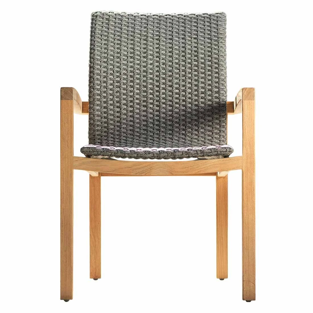 Stern Leah Gartensessel Teak/Polyester Natur/Steingrau 3 Stern Leah Gartensessel Teak/Polyester Natur/Steingrau