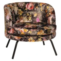 Stern Leni Loungesessel Aluminium/Stoff Schwarz Matt/Geblümt -GartenMöbelPro Verkäufe stern leni loungesessel aluminium stoff 1362837 2