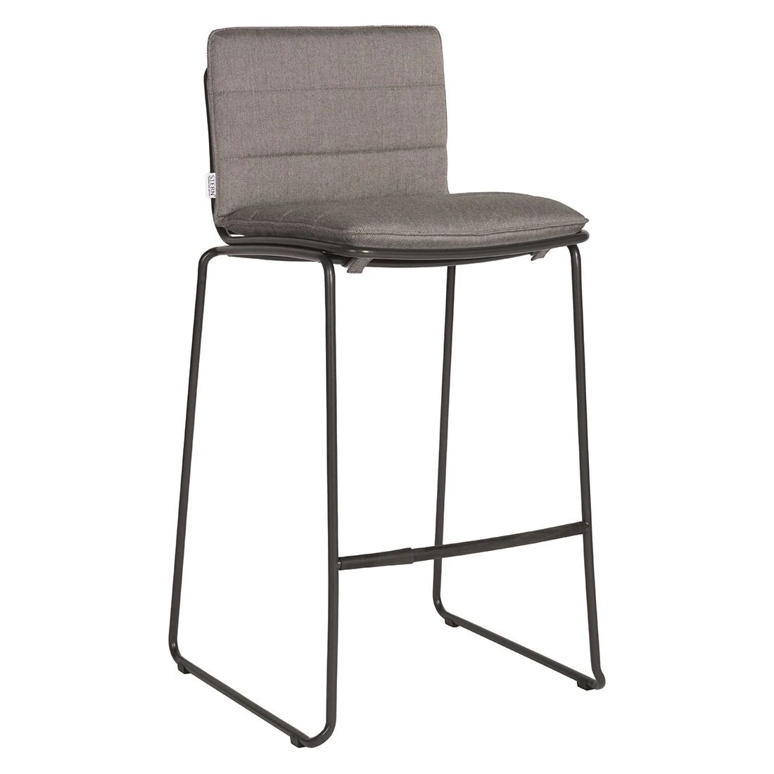 Stern Levi Garten-Barstuhl Edelstahl Anthrazit 4 Stern Levi Garten-Barstuhl Edelstahl Anthrazit – Bild 2