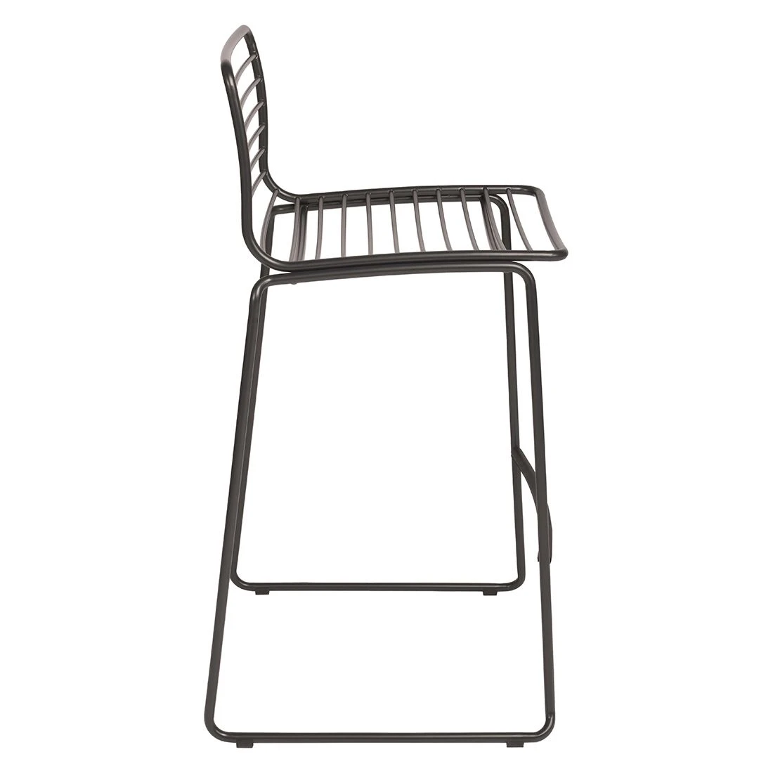 Stern Levi Garten-Barstuhl Edelstahl Anthrazit 6 Stern Levi Garten-Barstuhl Edelstahl Anthrazit – Bild 4