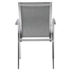 Stern Mika Stapelsessel Edelstahl/Textilene Silber/Leinen Grau -GartenMöbelPro Verkäufe stern mika stapelsessel edelstahl textilene grau 1205548 6