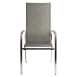 Stern Mika Stapelsessel Hoch Edelstahl/Textilene Silber/Leinen Grau -GartenMöbelPro Verkäufe stern mika stapelsessel hoch edelstahl textilene 1367886 2